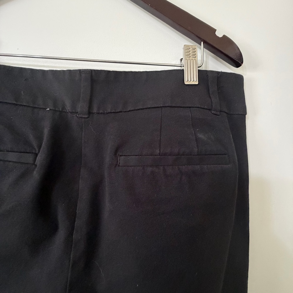 Loft Outlet Black Curvy Skinny Ankle Pants Size 14 - Picture 7 of 11